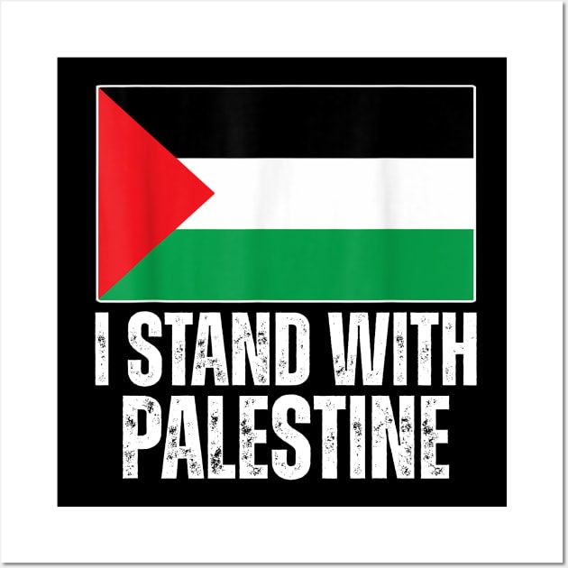 I Stand With Palestine Wall Art by Dalindokadaoua